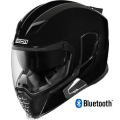 Icon Airflite Bluetooth Helmet Gloss Black
