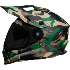 Z1R Range Dual Sport Helmet Camo Woodland
