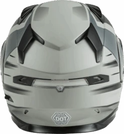 Gmax MD-01S Modular Snow Helmet Descendant Matte Gray Silver Dual Lens -HJC Store 7d40 5f85d8b22c0b8