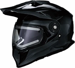 Z1R Range Dual Sport Snow Helmet Gloss Black Electric Shield