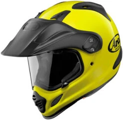 Arai XD4 Solid Helmet Fluorescent Yellow Size XS