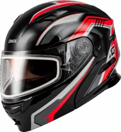Gmax MD-01S Transistor Modular Snow Helmet Black Red 14 Gmax MD-01S Transistor Modular Snow Helmet Black Red -HJC Store 82be 64f0f64422396