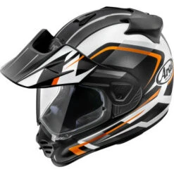 Arai XD5 Dual Sport Helmet Discovery Orange Frost