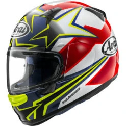 Arai Regent-X Full Face Helmet Stars And Stripes Yellow