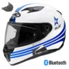 HJC I10 Full Face Bluetooth Helmet Star MC-2 -HJC Store 8c277a285013e292cf9a90a4b953b8a2771d9eae large MC2 T9S