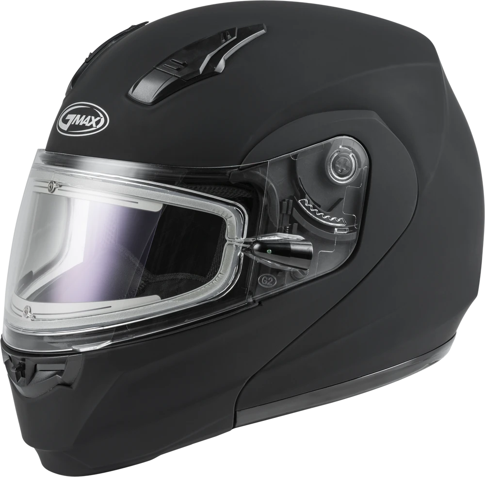 Gmax MD-04 Modular Snow Helmet Matte Black Electric Shield 8 Gmax MD-04 Modular Snow Helmet Matte Black Electric Shield - Image 6