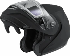 Gmax MD-04 Modular Snow Helmet Matte Black Electric Shield