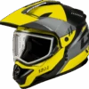 Gmax GM-11S Ronin Snow Helmet Yellow Dual Lens -HJC Store 96a0 64d2b7476ee41