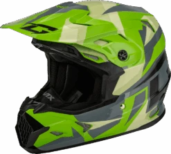 Gmax MX-96S Snowcross Helmet Green