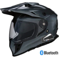 Z1R Range 2.0 Dual Sport Bluetooth Helmet Dark Silver