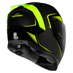 Icon Airflite Crosslink Hi Viz Helmet 10 Icon Airflite Crosslink Hi Viz Helmet -HJC Store AirfliteCrosslinkHiVizBack 1