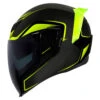 Icon Airflite Crosslink Hi Viz Helmet -HJC Store AirfliteCrosslinkHiVizProfile