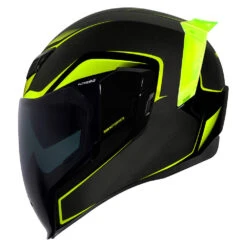 Icon Airflite Crosslink Hi Viz Helmet