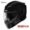 Icon Airflite Sena Spider Bluetooth Helmet Gloss Black -HJC Store AirfliteGlossBlackFront 1024x1024 Spider