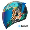 Icon Airflite Pleasuredome 4 Graphic Blue Full Face Bluetooth Helmet -HJC Store AirflitePleasuredome4BlueProfile 0101 XXXX 1024x1024 T9S