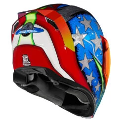 Icon Airflite Helmet Space Force Glory -HJC Store AirfliteSpaceForceBack 1