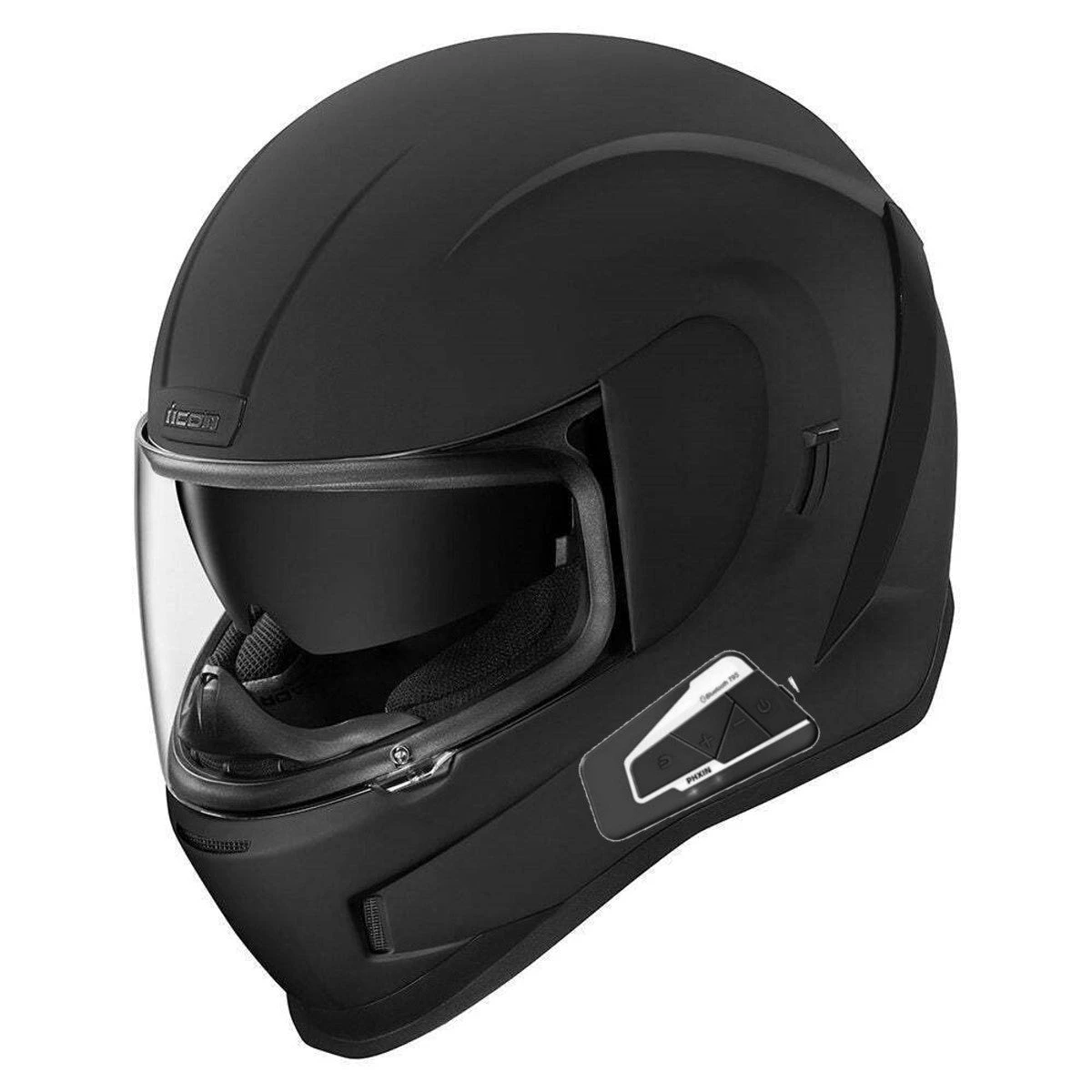 Icon Bluetooth Airform Full Face Helmet Rubatone 2 Shields 3 Icon Bluetooth Airform Full Face Helmet Rubatone 2 Shields