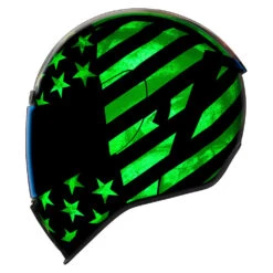 Icon Airform Full Face Helmet Old Glory -HJC Store AirformOldGlory Glow 1