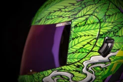 Icon Airform Ritemind Glow Green Full Face Helmet -HJC Store AirformRiteMindGlowDetail4