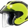 Arai RAM X Open Face Helmet Flourescent Yellow -HJC Store Arai RAm XFloYellow 1
