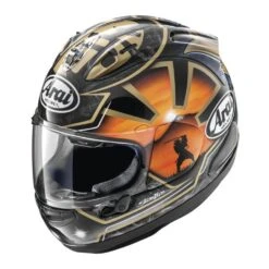 Arai Corsair X Pedrosa Helmet Dani Samurai 2 Orange Black
