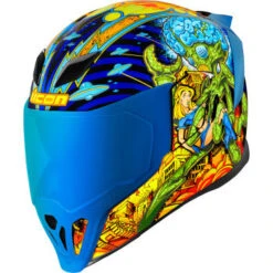 Icon Airflite Helmet Bugoid Blitz Blue
