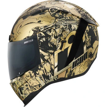 Icon Airform Full Face Helmet Guardian Gold 3 Icon Airform Full Face Helmet Guardian Gold