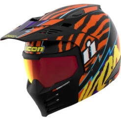 Icon Elsinore Helmet Rad Dawn Orange