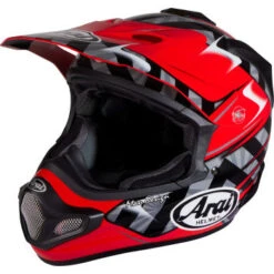 Arai VX Pro 4 Off Road Helmet Scoop Red
