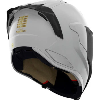 Icon Ultraflite Full Face Bluetooth Helmet Rizz Rizz MIPS Matte White 5 Icon Ultraflite Full Face Bluetooth Helmet Rizz Rizz MIPS Matte White - Image 3