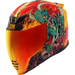 Icon Airflite Full Face Helmet Blegh MIPS Red