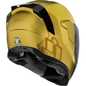 Icon Airflite Jewel MIPS Full Face Sena Spider Bluetooth Helmet Gold 4 Icon Airflite Jewel MIPS Full Face Sena Spider Bluetooth Helmet Gold - Image 2