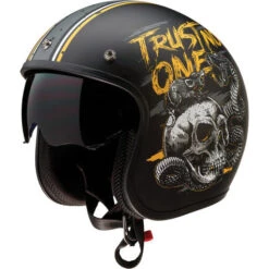 Z1R Open Face Helmet Saturn SV Trust No One