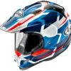Arai XD4 Dual Sport Helmet Depart Graphic White Blue Size XS -HJC Store Depart Black White Blue F 810b7036 070f 40f1 9169 faeb609defb8