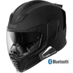 Icon Airflite Full Face Bluetooth Helmet Rubatone
