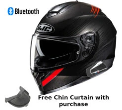 HJC C70 Full Face Bluetooh Helmet Sway MC-1SF