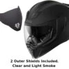 Icon Airflite Full Face Helmet Rubatone Light Smoke Shield -HJC Store IconAirflite 2Shields LightSmoke e344253d 2f13 4edb 8907 091b03940399
