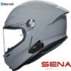 AGV K6S Full Face Sena Bluetooth Helmet Nardo Gray -HJC Store K6 Nardo Gray