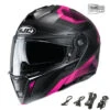 HJC I90 Modular Snow Helmet Lark Graphic MC-8SF Electric Shield -HJC Store LarkSnow MC8 Electric