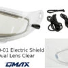 Gmax MD-01 Electric Shield Cord And Dual Lens Clear Bundle -HJC Store MD 01 Electric Shield Combo