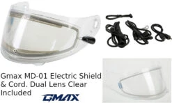 Gmax MD-01 Electric Shield Cord And Dual Lens Clear Bundle