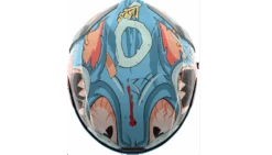 Icon Airform Full Face Bluetooth Helmet 9 Lives Blue -HJC Store Nine Lives 1