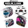 Icon Elsinore Bluetooth Helmet Rad Dawn White HelmLink -HJC Store Rad Dawn HelmLink