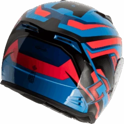 Gmax FF-18 Full Face Helmet Drift Graphic Black/Blue/Red -HJC Store a15f 653048de097c1