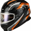 Gmax MD-01S Transistor Snow Helmet Orange Black Electric Shield -HJC Store a38d 64f0f7ba18847 1