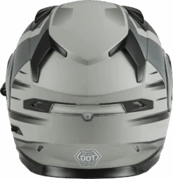 Gmax MD-01S Snow Helmet Descendant Matte Gray Silver Electric Shield And Dual Lens -HJC Store a64d 5fa30417e4889