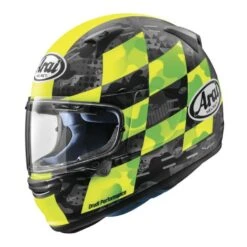 Arai Regent-X Patch Full Face Helmet Yellow