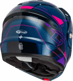 Gmax MD-74S Spectre Snow Helmet Blue Pink Purple Electric Shield -HJC Store b588 64fb673577910