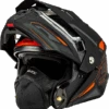 Gmax MD-74S Spectre Snow Helmet Matte Black Red Electric Shield