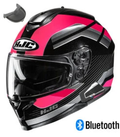 HJC C70 Full Face Bluetooth Helmet Belis MC-8